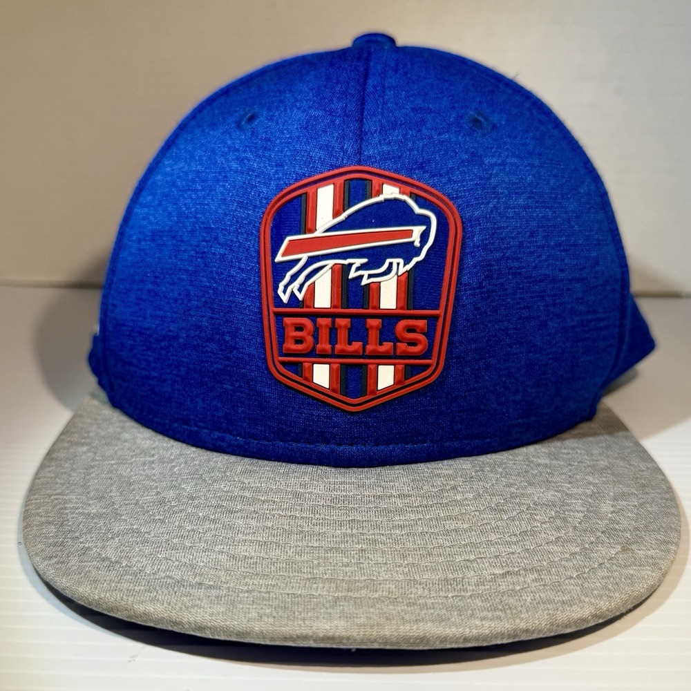 New Era Buffalo Bills NFL 9FIFTY Snapback Hat Cap Adjustable Med-Lg Blue Red